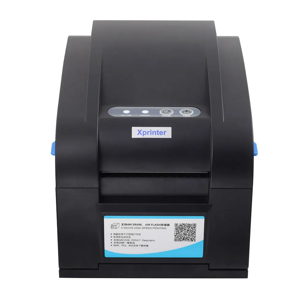 Xprinter 80mm Thermal Label Printer 127mm/s 2,3Inches USB Port for Windows/IOS/Android