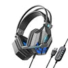 SY850 Wired Dynamic Stereo Headphone with Noise Cancelling Feature Gamer LED Gaming Headset with Mic for PC PS4 Xbox Switch