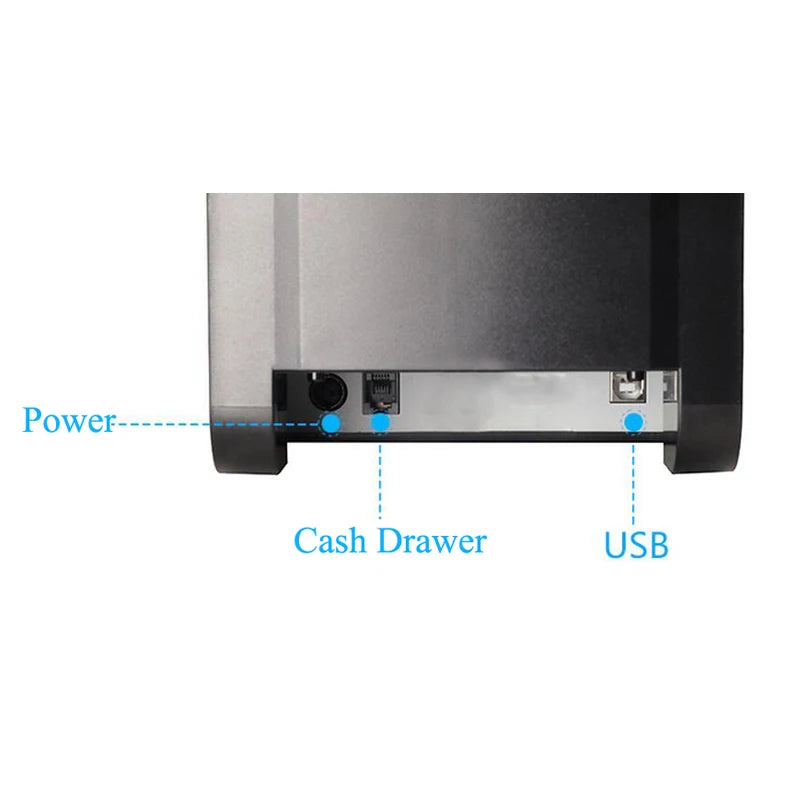 Xprinter 80mm Thermal Label Printer 127mm/s 2,3Inches USB Port for Windows/IOS/Android
