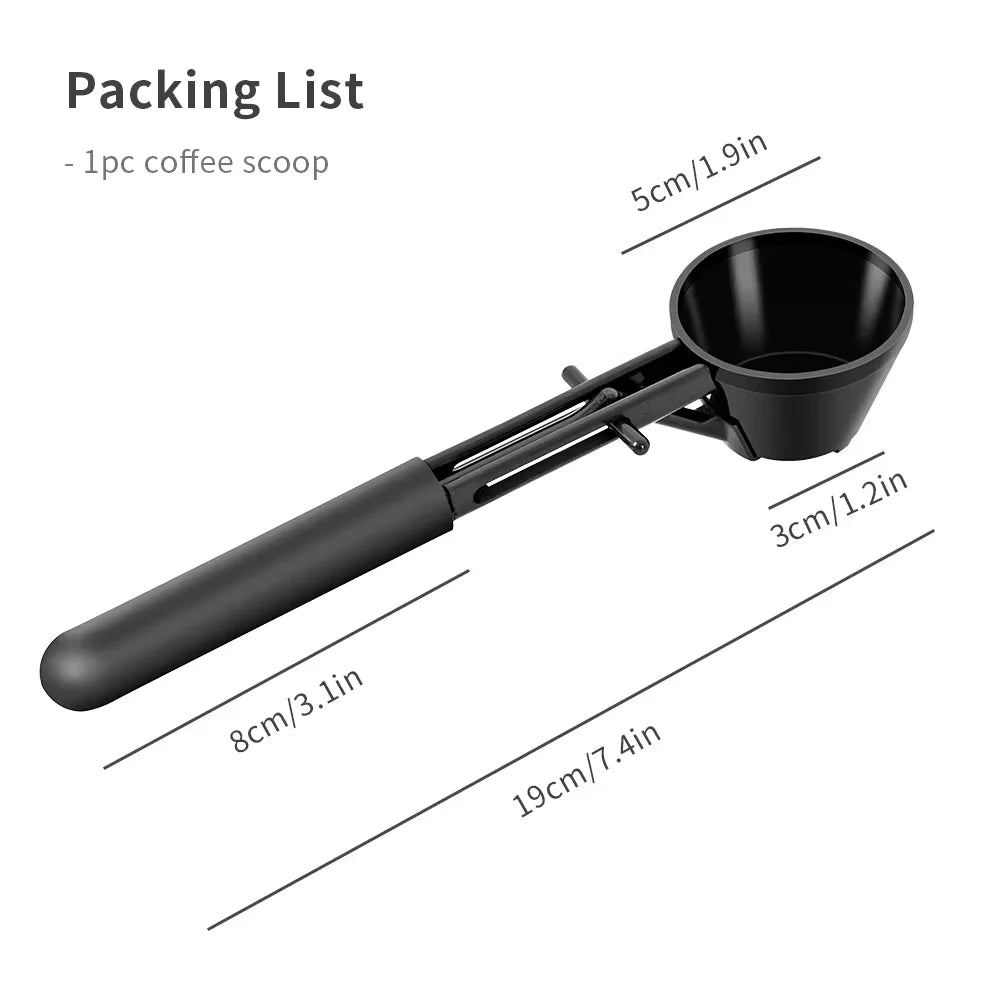 Coffee Scoop Funnel for flling Reusable K-cup Coffee Pot Coffee Spoon Sliding Design Measuring Spoon Kitchen Accessories