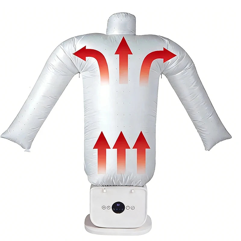 Multi-Function Portable Electric Clothes Dryer Machine Automatic Folding Collapsible Hanger Steam Iron Home Use Plastics Housing