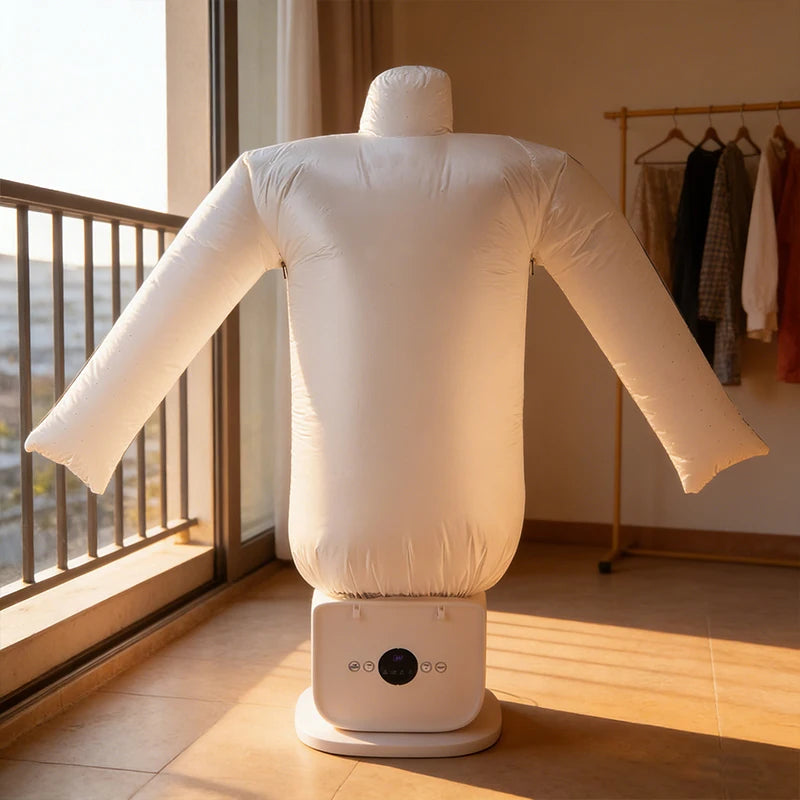 Multi-Function Portable Electric Clothes Dryer Machine Automatic Folding Collapsible Hanger Steam Iron Home Use Plastics Housing