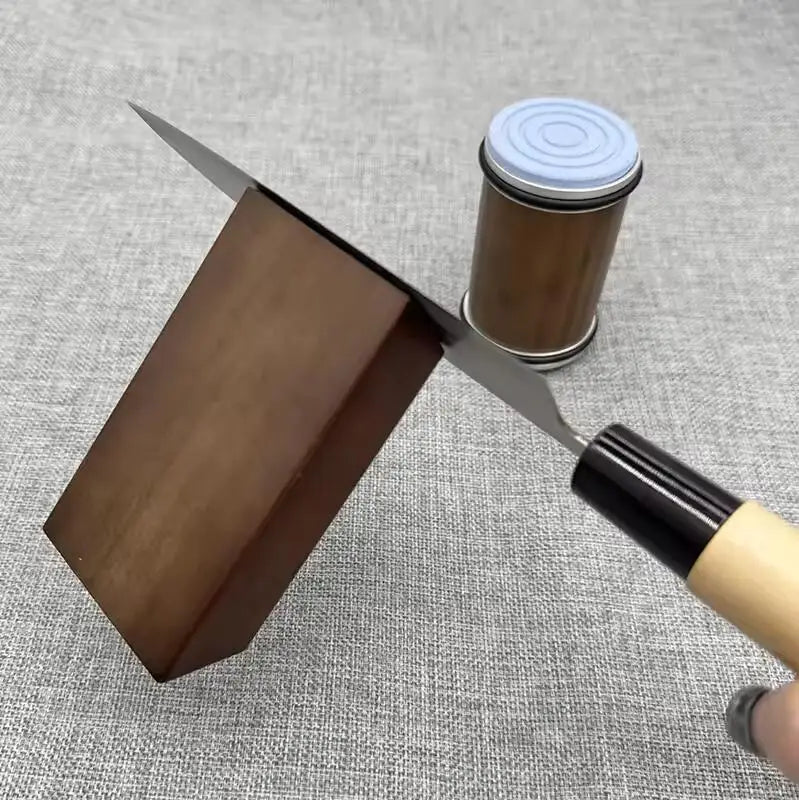 Rolling Knife Sharpener For Straight Edge Knife Sharpener Kit With 15/20° Degree Magnetic Angle For Kitchen Knives Whetstone Set